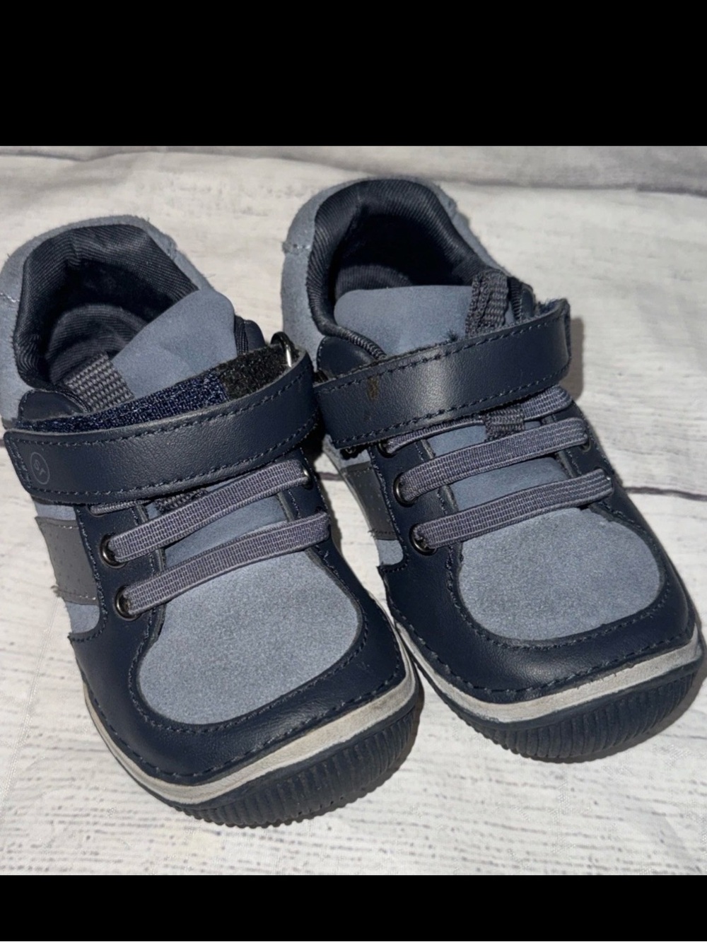STRIDE RITE SRT Wes Sneaker Shoes Toddler SZ 6.5 Blue